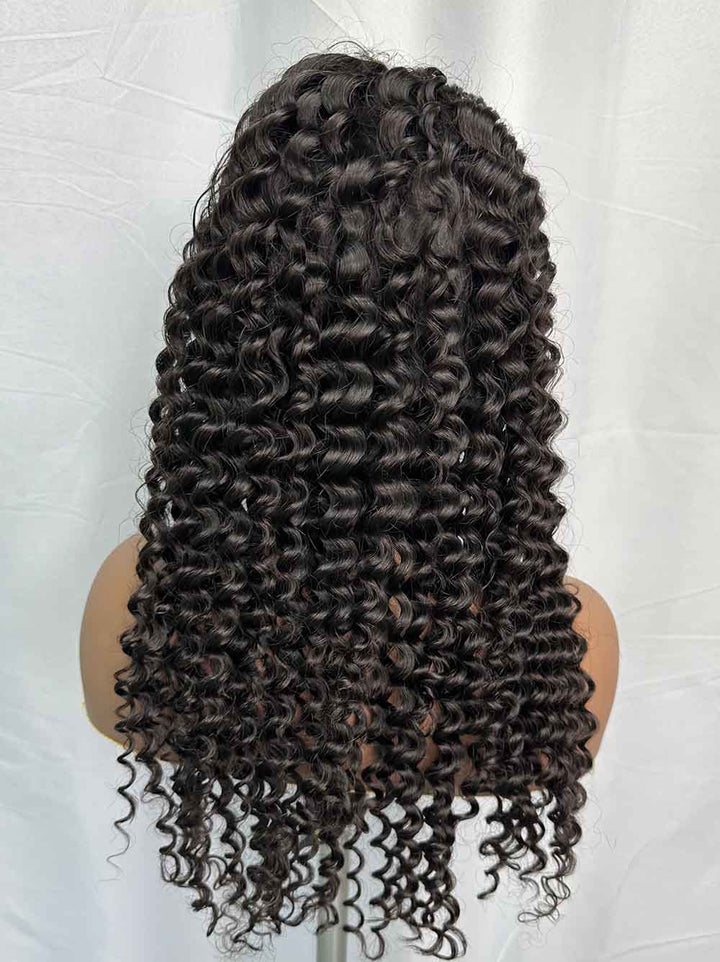 Cambodian Hair Deep Wave  HD 13x4 13x6 Frontal  Wig