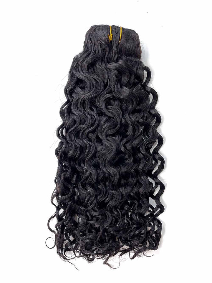 Cambodian Hair Classic Water Wave  Clip Ins