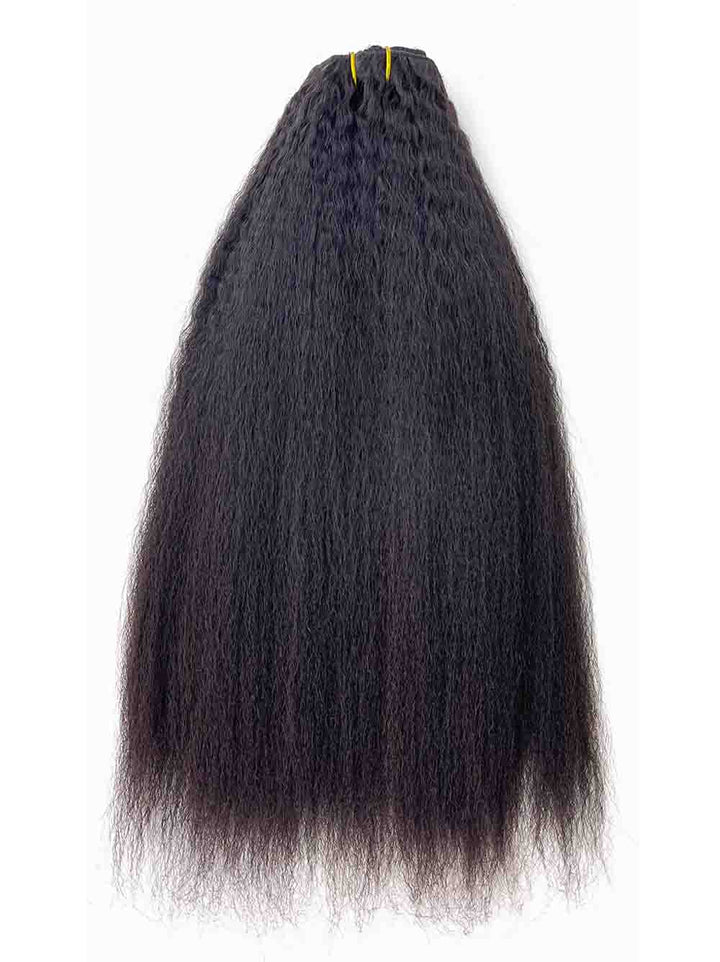 Cambodian Hair Classic Kinky Straight  Clip Ins