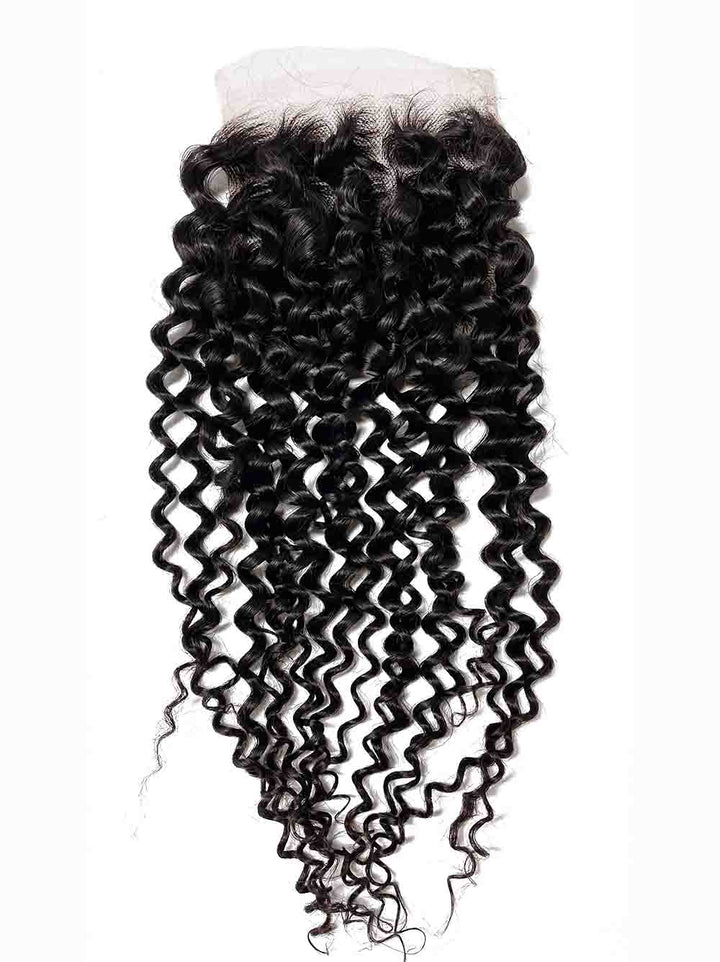 Cambodian Hair Curly Wave Lace Closure
