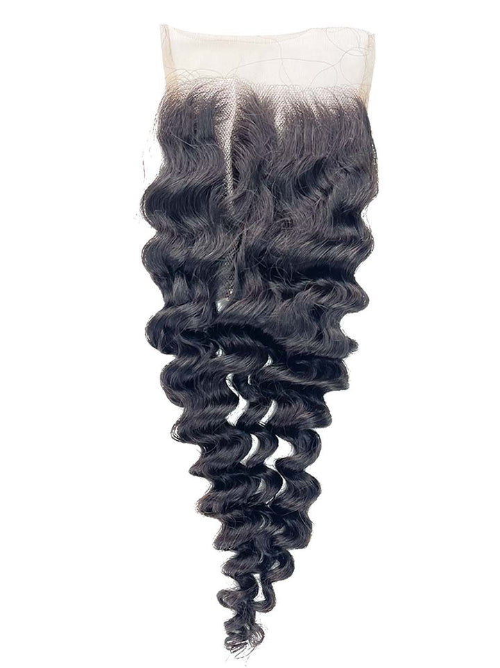 Cambodian Hair Deep Wave Lace Closure