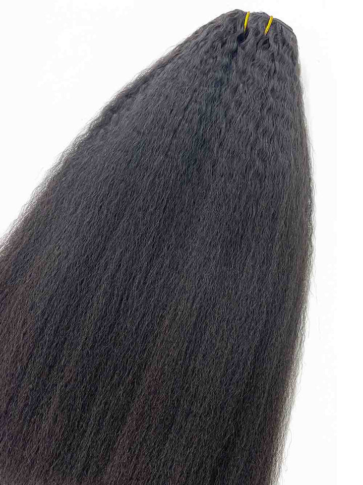 Cambodian Hair Classic Kinky Straight  Clip Ins