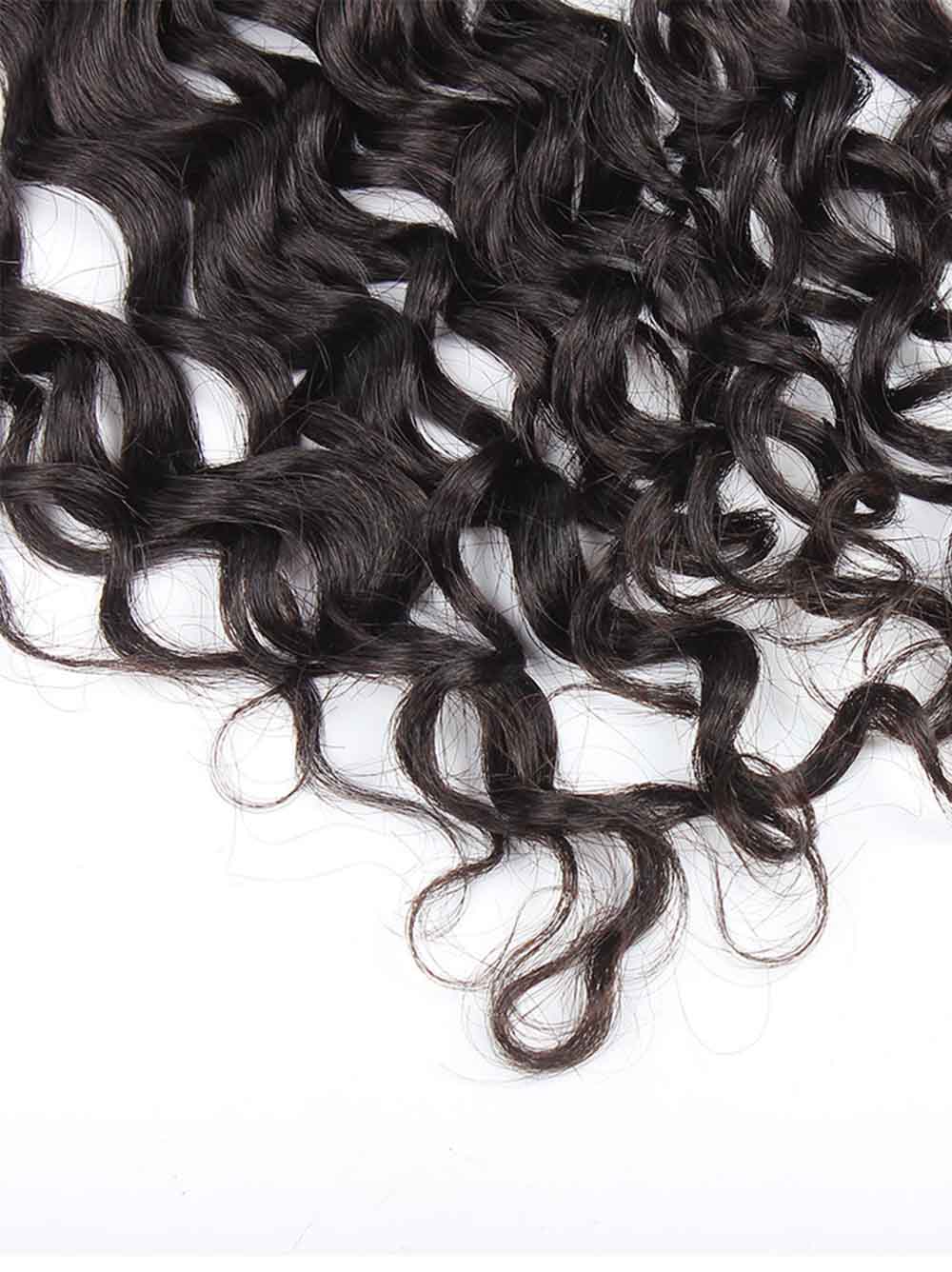 Luxury Raw Hair  Water Wave Lace Frontal