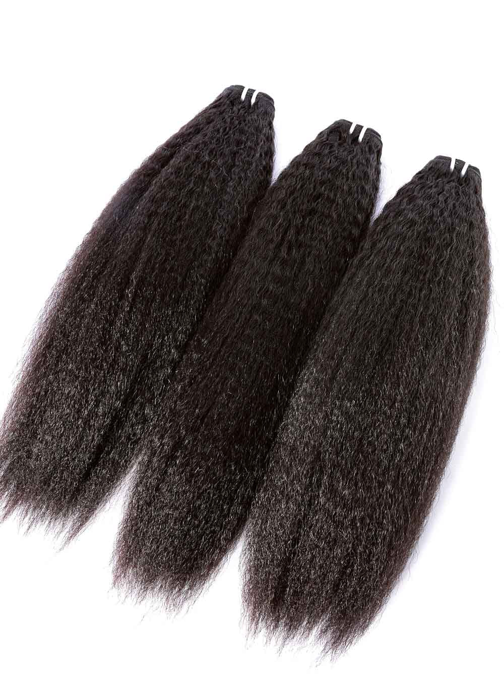 Cambodian Hair Kinky Straight Hair Bundles