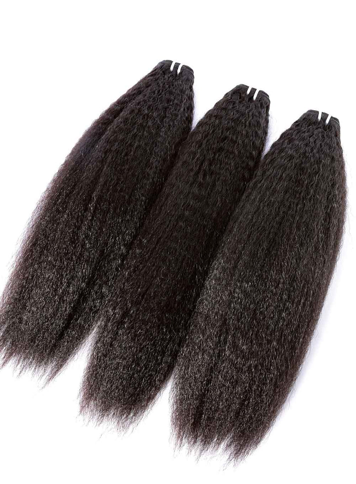 Cambodian Hair Kinky Straight Hair Bundles