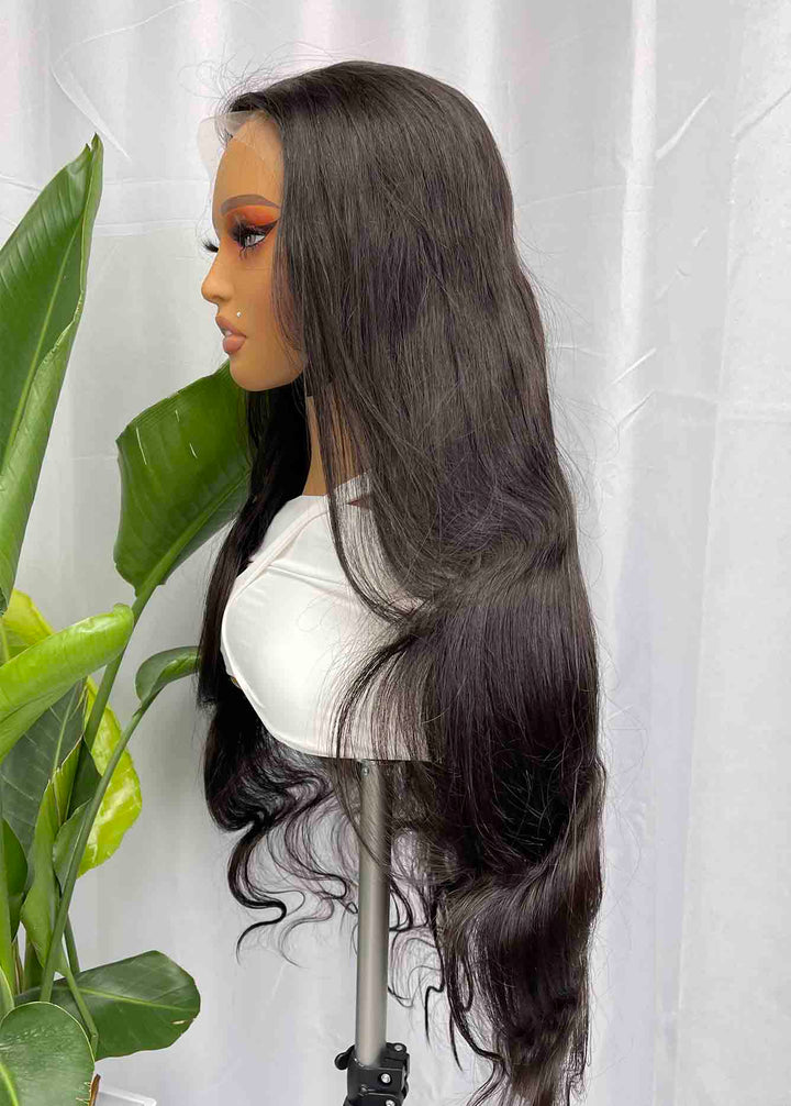Cambodian Hair Body Wave  HD 13x4 13x6 Frontal  Wig