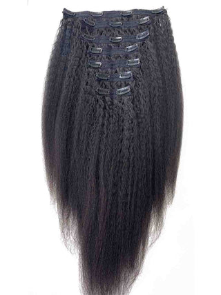 Cambodian Hair Classic Kinky Straight  Clip Ins