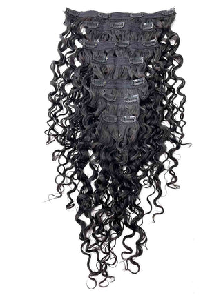 Cambodian Hair Classic Water Wave  Clip Ins