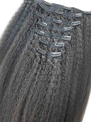 Cambodian Hair Classic Kinky Straight  Clip Ins