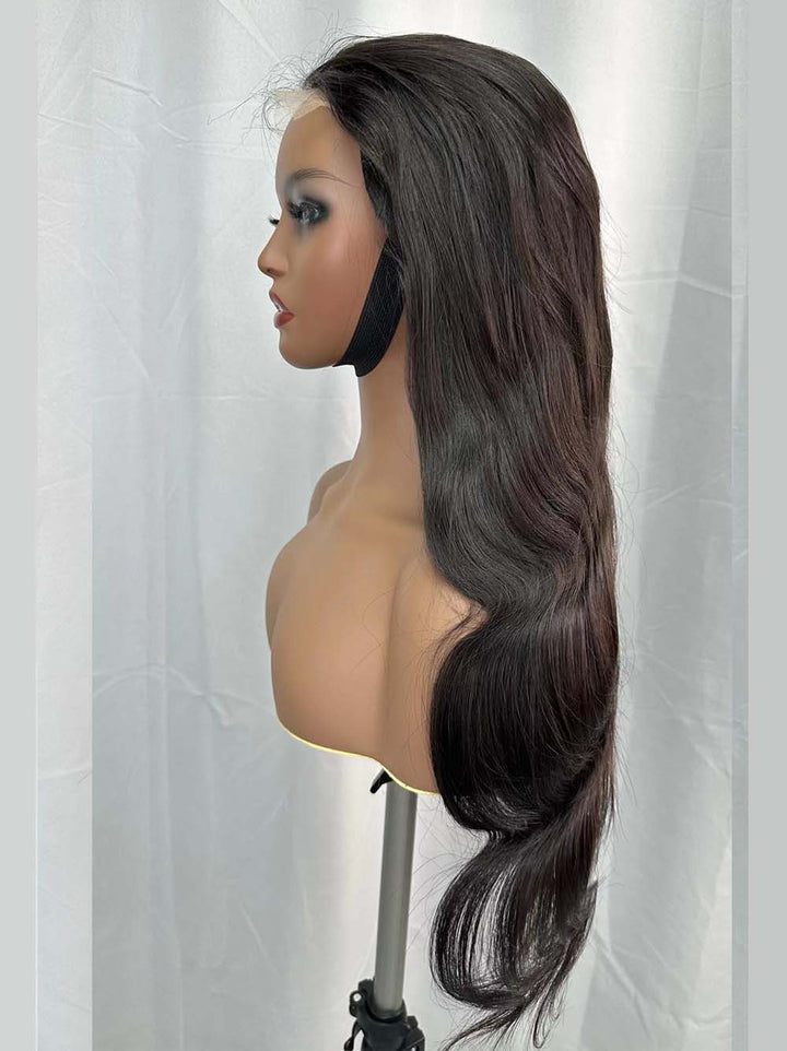 Cambodian Hair Body Wave  HD 5x5 6x6 Closure   Wig