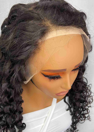 Cambodian Hair Water Wave  HD 13x4 13x6 Frontal  Wig