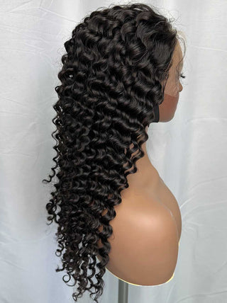 Cambodian Hair Deep Wave  HD 13x4 13x6 Frontal  Wig