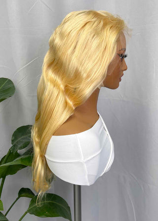 Vietnamese Hair BODY WAVE HD Wig 613# 200 Density