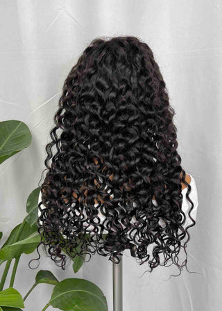 Cambodian Hair Water Wave  HD 13x4 13x6 Frontal  Wig