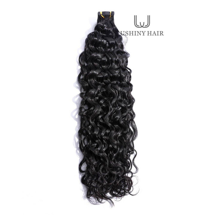 Cambodian Hair Water Wave Tape-In Extension