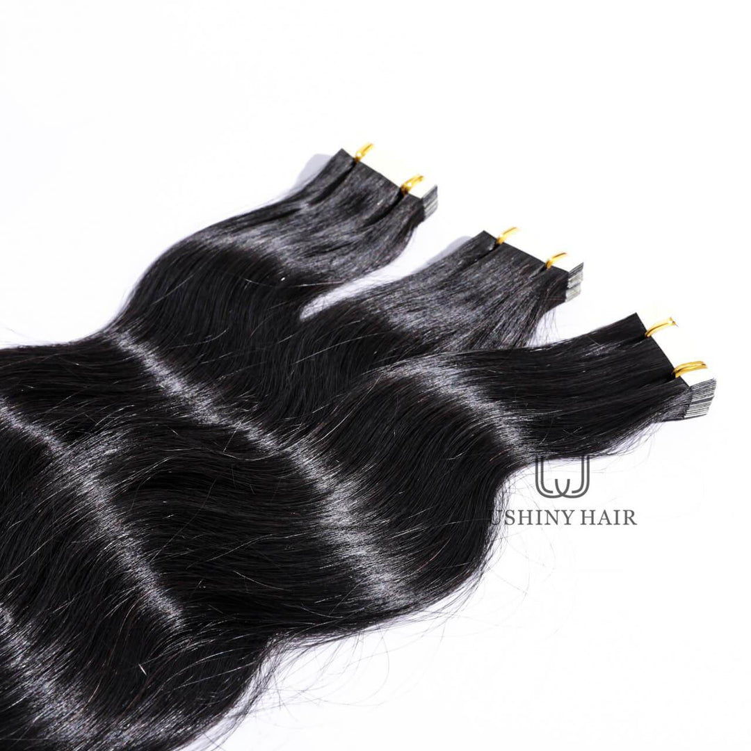 Cambodian  Hair Body Wave Tape-In Extension