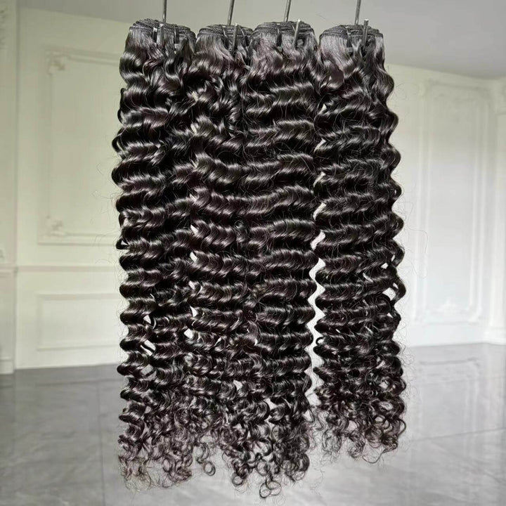 Vietnamese Raw Deep  Wave  Hair bundles 1pc