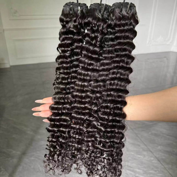 Vietnamese Raw Deep  Wave  Hair bundles 1pc