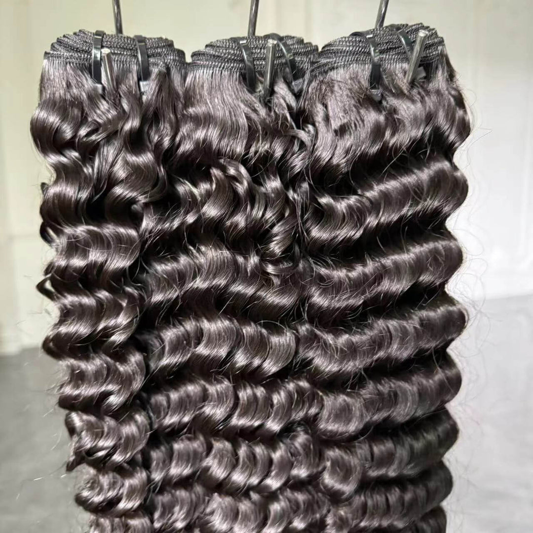 Vietnamese Raw Deep  Wave  Hair bundles 1pc