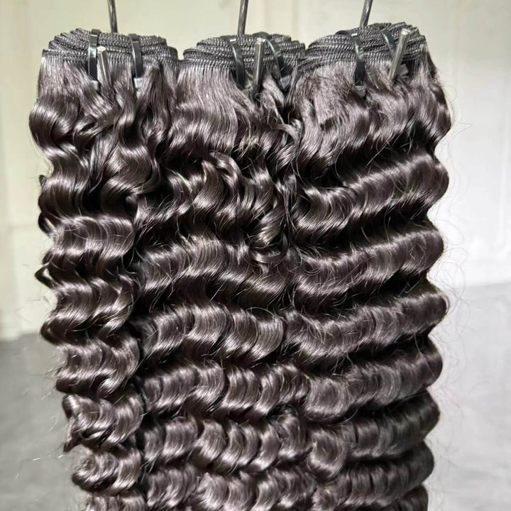 Vietnamese Raw Deep  Wave  Hair bundles 1pc