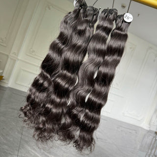 Vietnamese Raw Natural  Wave  Hair bundles 1pcs