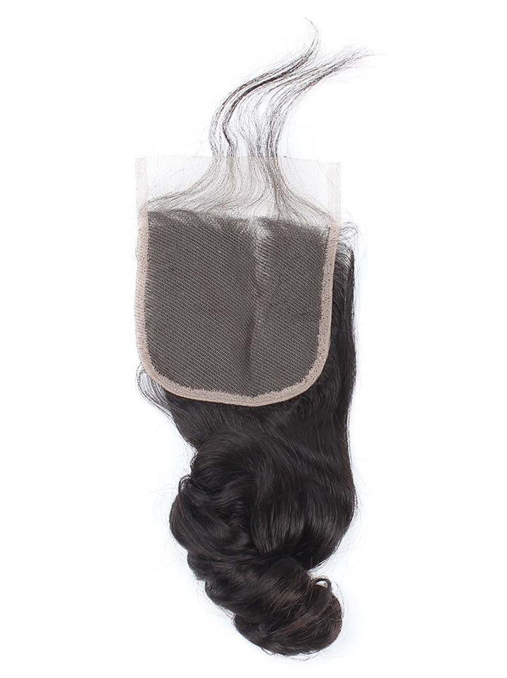 Luxury Raw Hair Loose WAVE Lace Closure