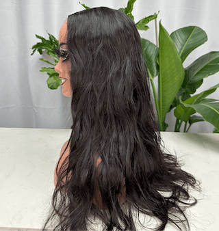 Cambodian  Hair U part body wave Wig 200%