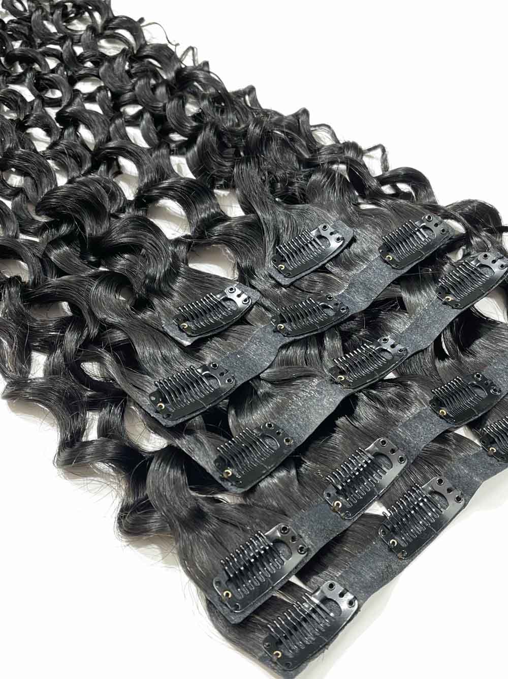 Cambodian Hair Seamless Water  Clip Ins