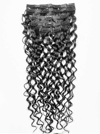 Cambodian Hair Seamless Water  Clip Ins